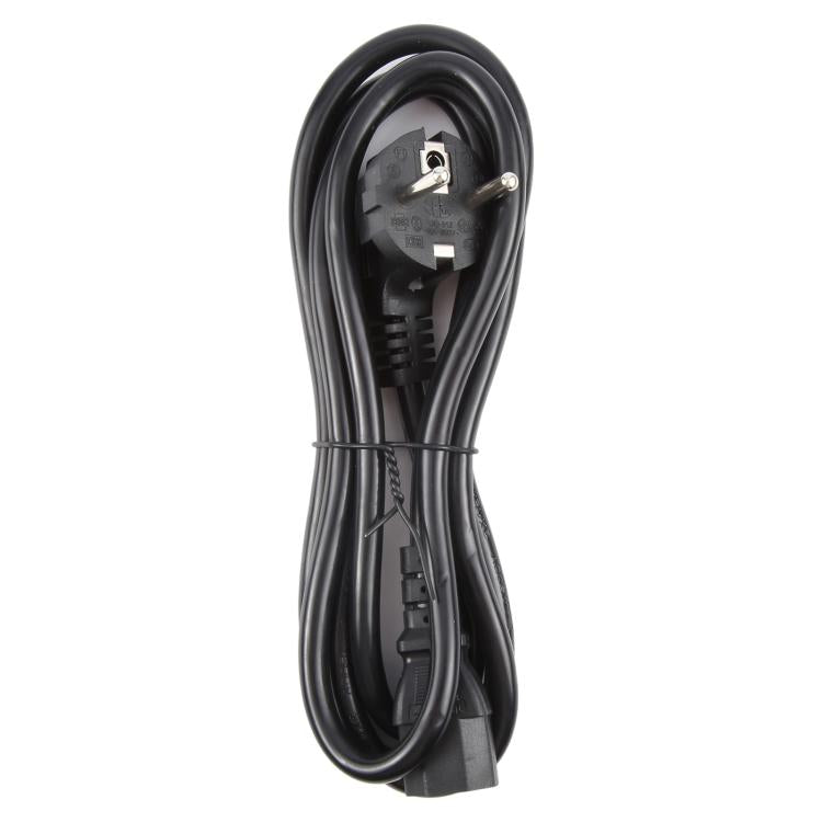 EU Plug Computer PC Power Cord 3 Pin Cable 0.5 Square, 1.8m x 0.5