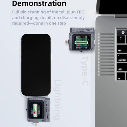 Qianli iBridge A3 Tail Plug Comprehensive Analysis Tester for Lightning & Type-C Interface Devices, Qianli iBridge A3