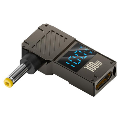 100W Computer Charging Digital Display Adapter, Type-C to DC4.0x1.7mm, Type-C to DC4.0x1.35mm, Type-C to DC4.0x1.7mm Center Groove, Type-C to DC3.0 x 1.1mm, Type-C to DC5.5x2.1mm, Type-C to DC6.0x0.6mm, Type-C to DC5.5x2.5mm, Type-C to DC5.5x1.7mm...