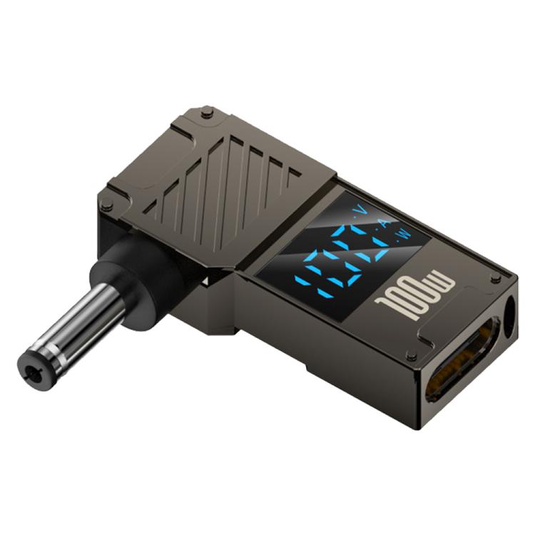 100W Computer Charging Digital Display Adapter, Type-C to DC4.0x1.7mm, Type-C to DC4.0x1.35mm, Type-C to DC4.0x1.7mm Center Groove, Type-C to DC3.0 x 1.1mm, Type-C to DC5.5x2.1mm, Type-C to DC6.0x0.6mm, Type-C to DC5.5x2.5mm, Type-C to DC5.5x1.7mm...