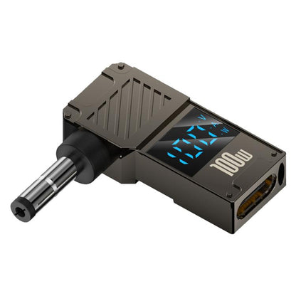100W Computer Charging Digital Display Adapter, Type-C to DC4.0x1.7mm, Type-C to DC4.0x1.35mm, Type-C to DC4.0x1.7mm Center Groove, Type-C to DC3.0 x 1.1mm, Type-C to DC5.5x2.1mm, Type-C to DC6.0x0.6mm, Type-C to DC5.5x2.5mm, Type-C to DC5.5x1.7mm...