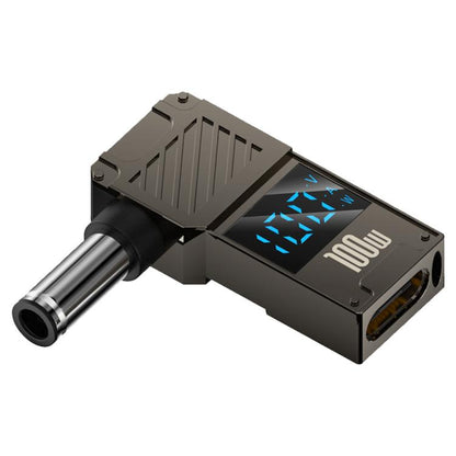 100W Computer Charging Digital Display Adapter, Type-C to DC4.0x1.7mm, Type-C to DC4.0x1.35mm, Type-C to DC4.0x1.7mm Center Groove, Type-C to DC3.0 x 1.1mm, Type-C to DC5.5x2.1mm, Type-C to DC6.0x0.6mm, Type-C to DC5.5x2.5mm, Type-C to DC5.5x1.7mm...