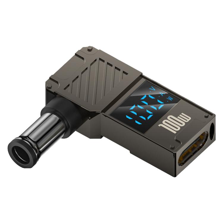 100W Computer Charging Digital Display Adapter, Type-C to DC4.0x1.7mm, Type-C to DC4.0x1.35mm, Type-C to DC4.0x1.7mm Center Groove, Type-C to DC3.0 x 1.1mm, Type-C to DC5.5x2.1mm, Type-C to DC6.0x0.6mm, Type-C to DC5.5x2.5mm, Type-C to DC5.5x1.7mm...