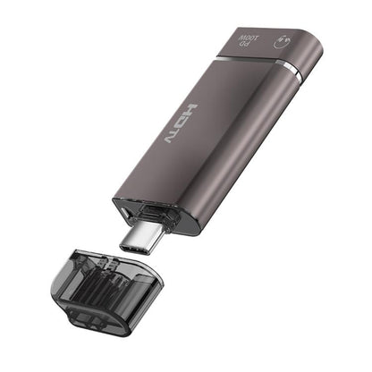USB-C / Type-C to HDTV, 3.5mm, PD 100W 3 in 1 Multi-function Converter Docking Station, Type-C to HDTV+3.5mm+PD