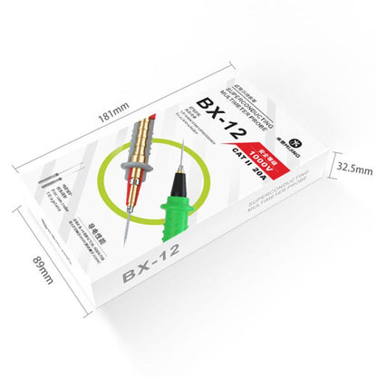 Mijing BX-12 2000V / 20A Multifunctional Stainless Steel Superconducting Multimeter Probe, Mijing BX-12