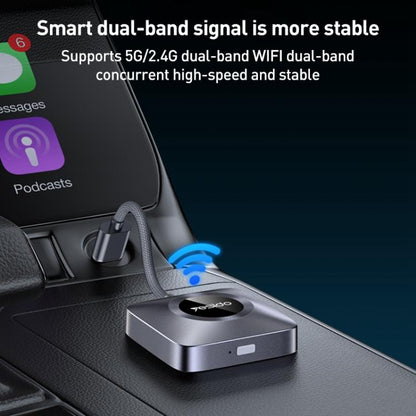 Yesido KM23 Wireless CarPlay with USB to Type-C Adapter, KM23