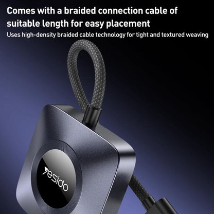 Yesido KM23 Wireless CarPlay with USB to Type-C Adapter, KM23