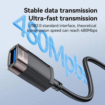 Yesido GS26 480Mbps High Speed USB2.0 Extension Cable, Length: 1.5m, GS26