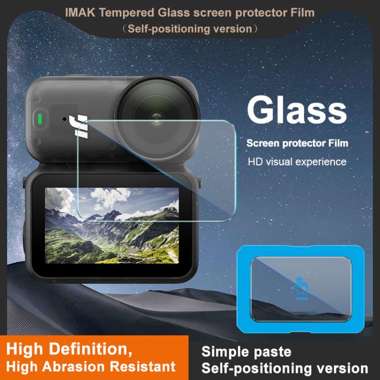 imak Tempered Glass Film, Self-positioning Version, For DJI Osmo Nano, For DJI Osmo 360, For DJI Osmo Pocket 3