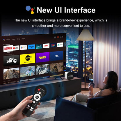 H96Max 8K UHD Android 14 Smart TV Box with Remote Control, Allwinner H728 Octa-Core, 2GB+16GB, 4GB+32GB