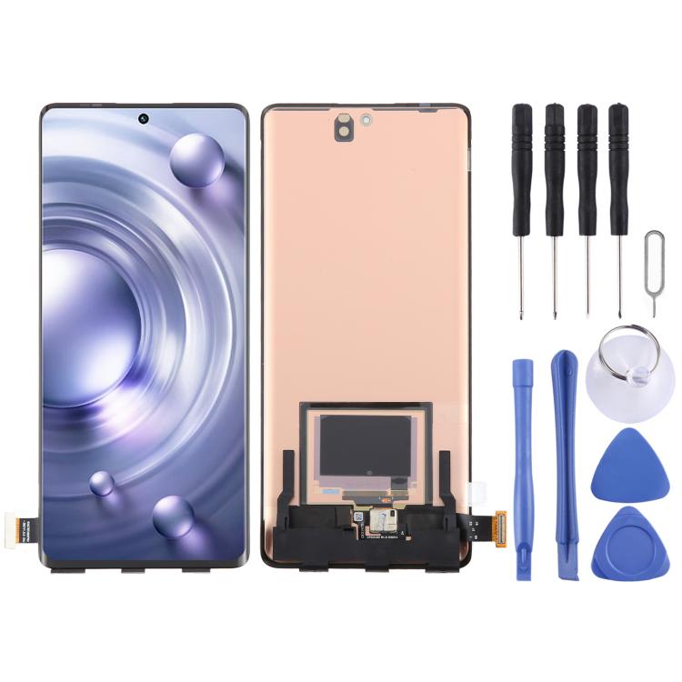 OLED LCD Screen with Digitizer Full Assembly with Fingerprint Identification, For vivo Y300+ 5G V2422, For vivo V30e V2339, For vivo X100 Pro, For vivo X100, For vivo T2 Pro 5G, For vivo iQOO Z7 Pro 5G, For vivo V29e, For vivo S17e