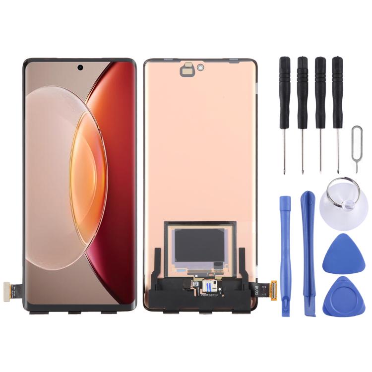 OLED LCD Screen with Digitizer Full Assembly with Fingerprint Identification, For vivo Y300+ 5G V2422, For vivo V30e V2339, For vivo X100 Pro, For vivo X100, For vivo T2 Pro 5G, For vivo iQOO Z7 Pro 5G, For vivo V29e, For vivo S17e