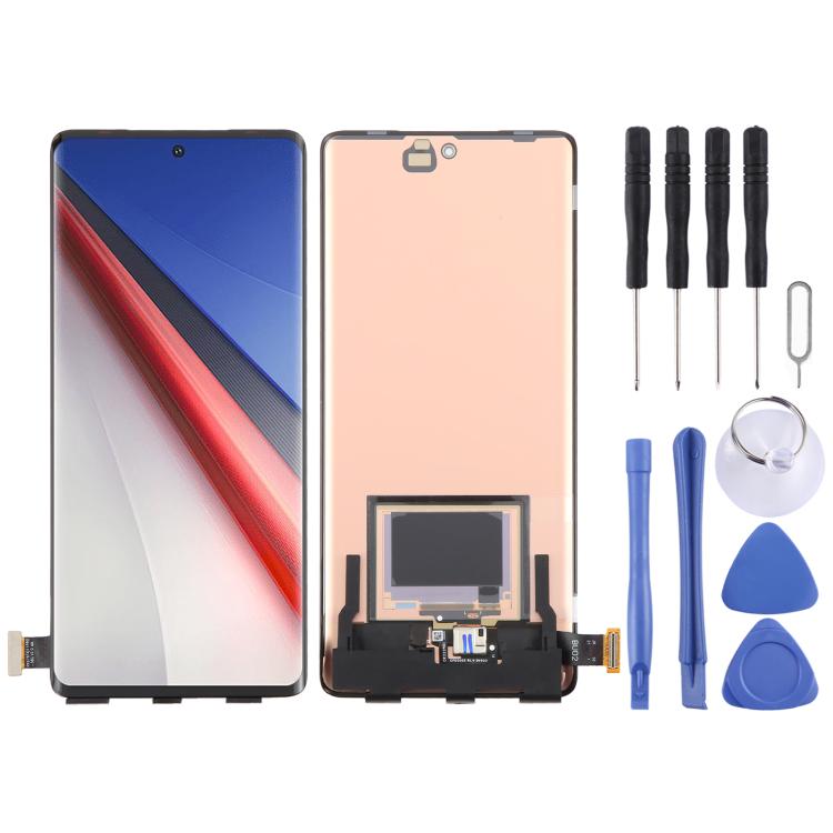 OLED LCD Screen with Digitizer Full Assembly with Fingerprint Identification, For vivo Y300+ 5G V2422, For vivo V30e V2339, For vivo X100 Pro, For vivo X100, For vivo T2 Pro 5G, For vivo iQOO Z7 Pro 5G, For vivo V29e, For vivo S17e