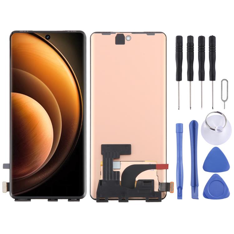 OLED LCD Screen with Digitizer Full Assembly with Fingerprint Identification, For vivo Y300+ 5G V2422, For vivo V30e V2339, For vivo X100 Pro, For vivo X100, For vivo T2 Pro 5G, For vivo iQOO Z7 Pro 5G, For vivo V29e, For vivo S17e