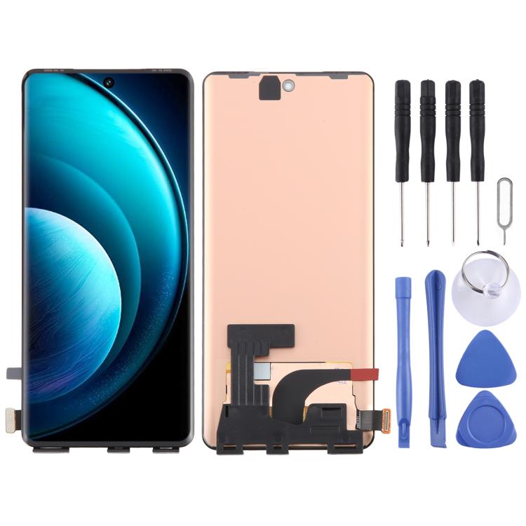 OLED LCD Screen with Digitizer Full Assembly with Fingerprint Identification, For vivo Y300+ 5G V2422, For vivo V30e V2339, For vivo X100 Pro, For vivo X100, For vivo T2 Pro 5G, For vivo iQOO Z7 Pro 5G, For vivo V29e, For vivo S17e
