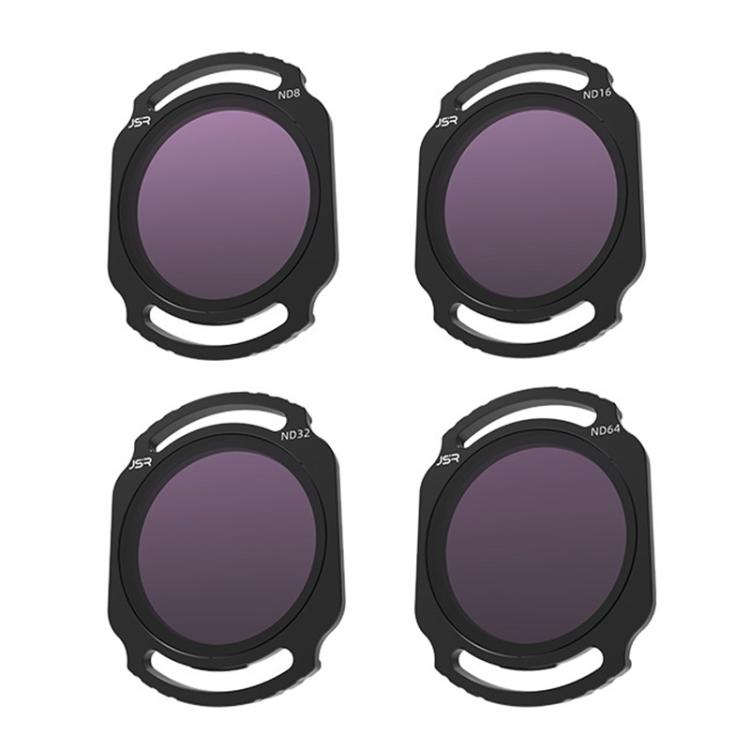 For DJI O4 Air Unit Pro / Avata 2 JSR YB Series Camera Lens Filter, MCUV, CPL, ND8, ND16, ND32, ND64, ND256, ND8PL, ND16PL, ND32PL, ND64PL, NIGHT, STAR, MCUV x 2, MCUV x 3, 3 in 1 CPL ND8/16, 4 in 1 ND, 4 in 1 NDPL, 6 in 1 ND8-64 UV CPL