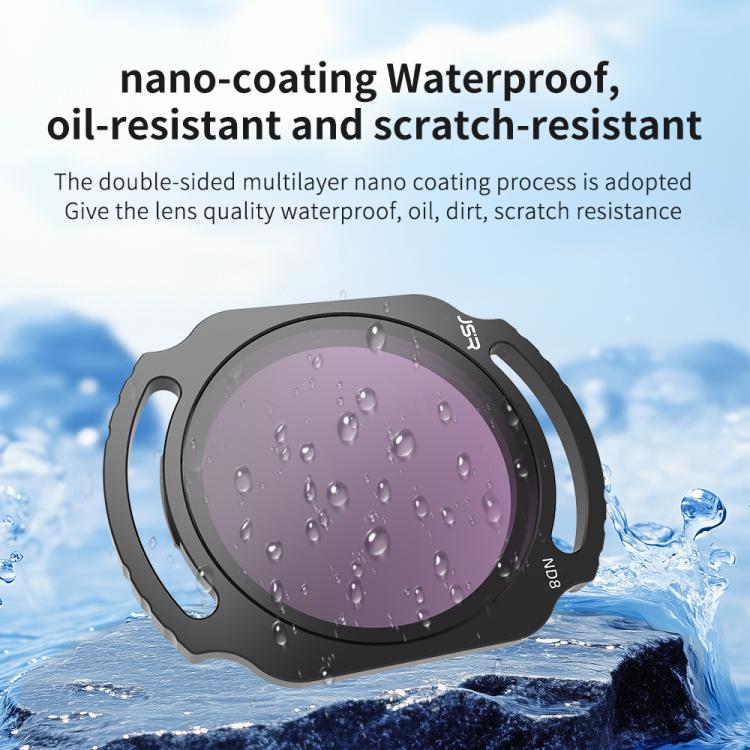 For DJI O4 Air Unit Pro / Avata 2 JSR YB Series Camera Lens Filter, MCUV, CPL, ND8, ND16, ND32, ND64, ND256, ND8PL, ND16PL, ND32PL, ND64PL, NIGHT, STAR, MCUV x 2, MCUV x 3, 3 in 1 CPL ND8/16, 4 in 1 ND, 4 in 1 NDPL, 6 in 1 ND8-64 UV CPL