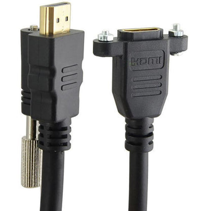 HDMI to HDMI Fixed Panel HD Extension Cable, Length: 1.5m, HDMI to HDMI, Length: 1.5m