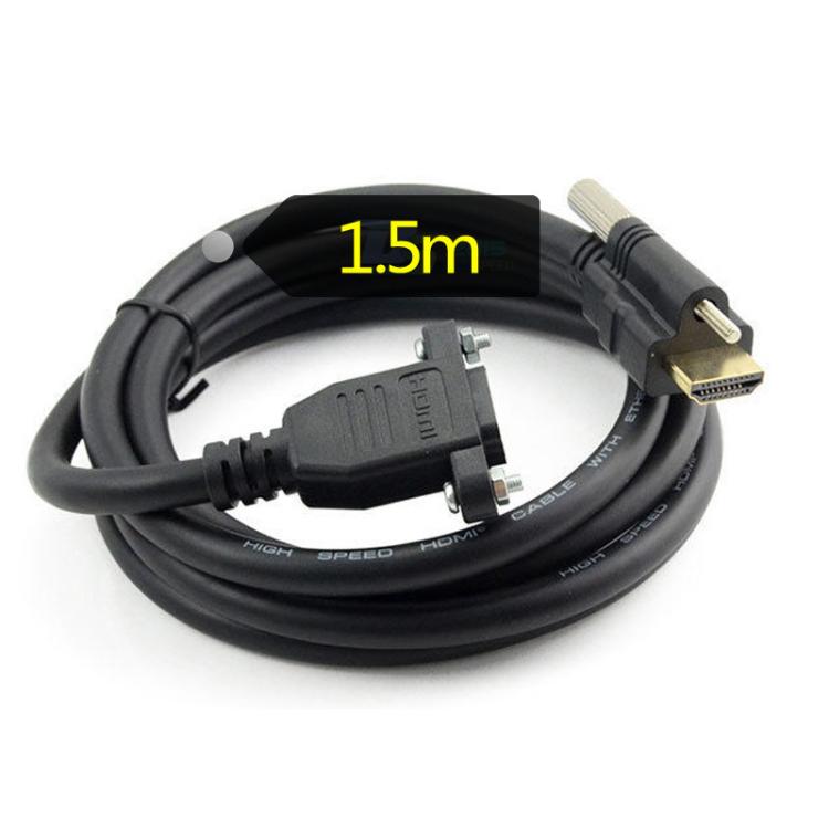 HDMI to HDMI Fixed Panel HD Extension Cable, Length: 1.5m, HDMI to HDMI, Length: 1.5m