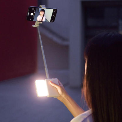 E6 Bluetooth Phone Filming Assist Selfie Monopod with Fill Light, E6 with Fill Light