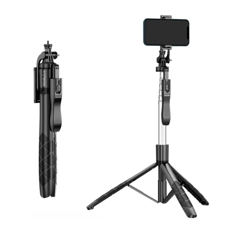 Lenovo Thinkplus H18B Flagship Stainless Steel Bluetooth Selfie Stick, 1.8m