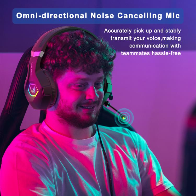 KOTION EACH GS450 Omni-directional Esports Headset with Mic, Length: About 1.9m