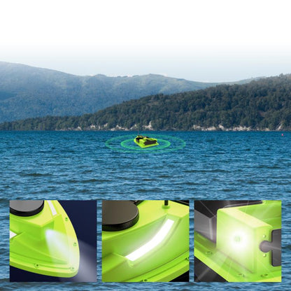D19 Smart Control Fishing Bait Boat Support GPS Positioning with Light Strip, US Plug, EU Plug, UK Plug