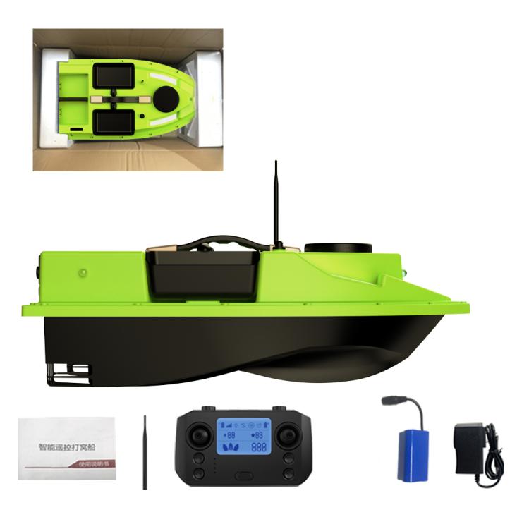 D19 Smart Control Fishing Bait Boat Support GPS Positioning with Light Strip, US Plug, EU Plug, UK Plug
