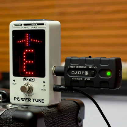 JOYO JW-01 Low Noise Portability Guitar Wireless Audio Transmitter Audio Receiver, UK Plug, US Plug