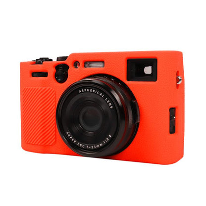 Litchi Texture Soft Silicone Protective Case, For FUJIFILM X100VI