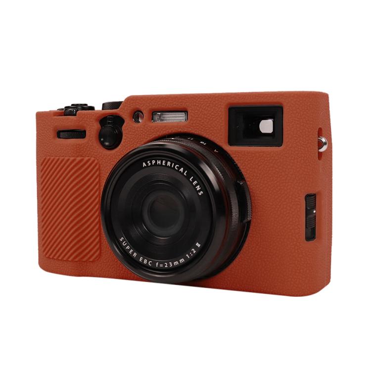 Litchi Texture Soft Silicone Protective Case, For FUJIFILM X100VI