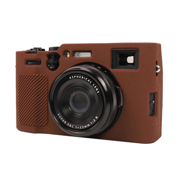 Litchi Texture Soft Silicone Protective Case, For FUJIFILM X100VI