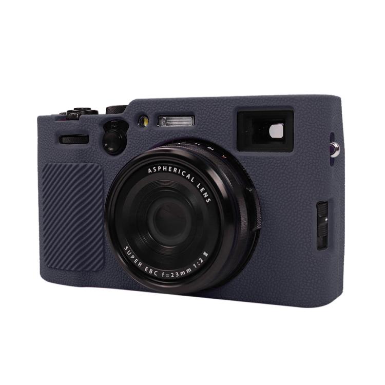 Litchi Texture Soft Silicone Protective Case, For FUJIFILM X100VI