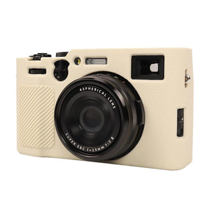 Litchi Texture Soft Silicone Protective Case, For FUJIFILM X100VI
