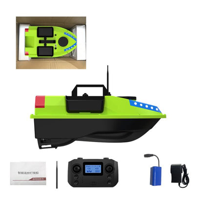 D20 Three Hoppers Smart Control Fishing Bait Boat Support GPS Built-in Light Strip, US Plug, EU Plug, UK Plug