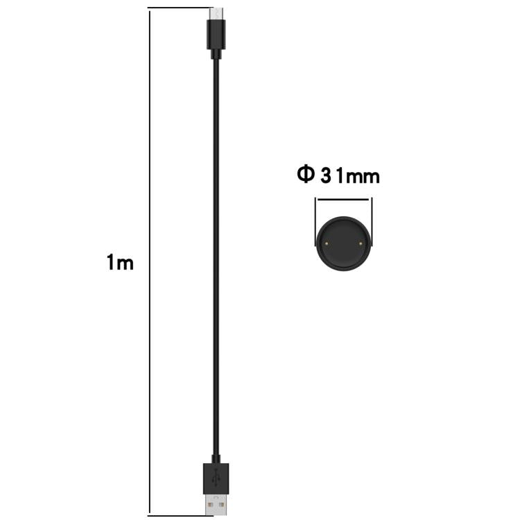 USB-C / Type-C Interface Adapter Split Smart Watch Charging Cable Set, Length: 1m, For Amazfit Bip 6 / Active 2