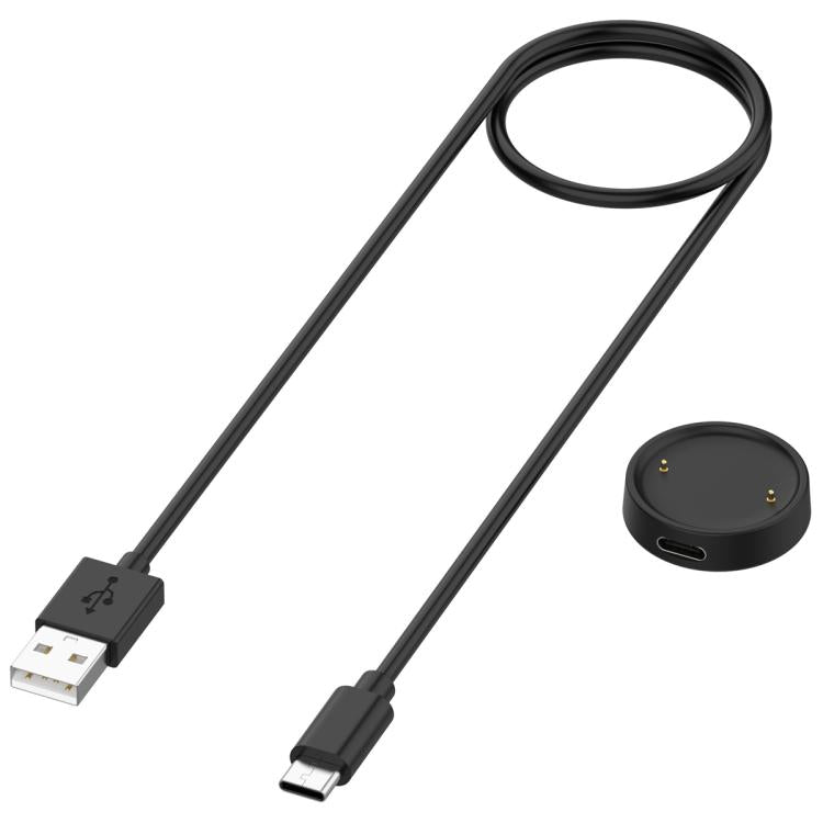 USB-C / Type-C Interface Adapter Split Smart Watch Charging Cable Set, Length: 1m, For Amazfit Bip 6 / Active 2