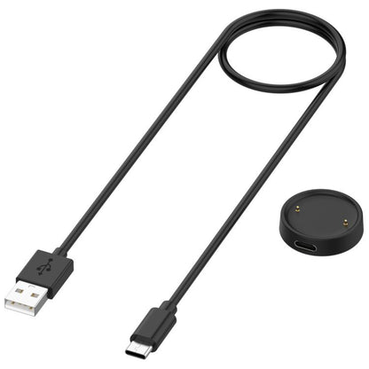 USB-C / Type-C Interface Adapter Split Smart Watch Charging Cable Set, Length: 1m, For Amazfit Bip 6 / Active 2