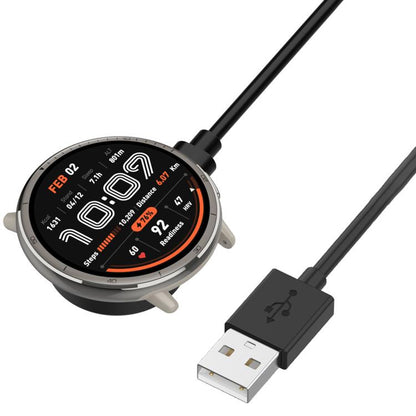 USB-C / Type-C Interface Adapter Split Smart Watch Charging Cable Set, Length: 1m, For Amazfit Bip 6 / Active 2