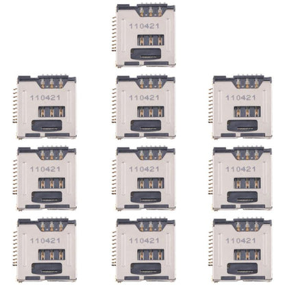 10pcs Original SIM Card Reader, For Galaxy S24 Ultra SM-S928, For Galaxy S24+ SM-S928, For Galaxy S24 SM-S921, For Galaxy S23 Ultra 5G SM-S918, For Galaxy S23+ 5G SM-S916, For Galaxy S23 5G SM-S911, For Galaxy S22 Ultra 5G SM-S908...