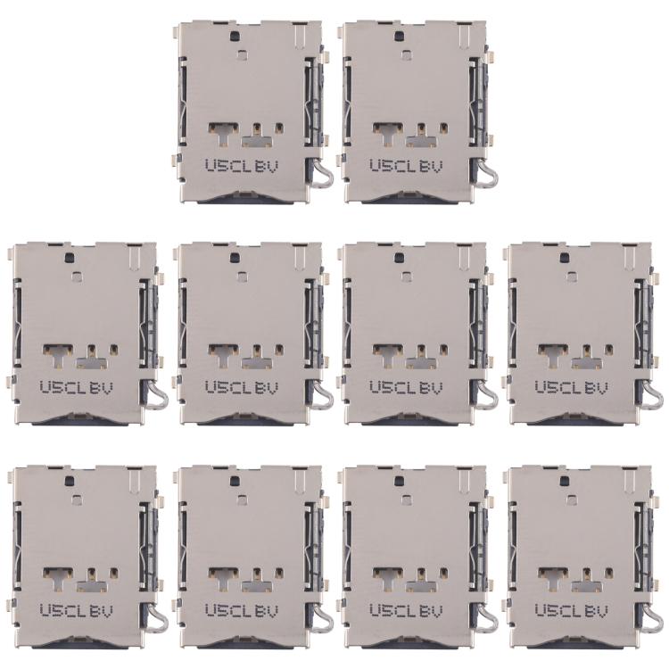 10pcs Original SIM Card Reader, For Galaxy S24 Ultra SM-S928, For Galaxy S24+ SM-S928, For Galaxy S24 SM-S921, For Galaxy S23 Ultra 5G SM-S918, For Galaxy S23+ 5G SM-S916, For Galaxy S23 5G SM-S911, For Galaxy S22 Ultra 5G SM-S908...