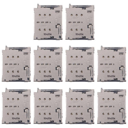10pcs Original SIM Card Reader, For Galaxy S24 Ultra SM-S928, For Galaxy S24+ SM-S928, For Galaxy S24 SM-S921, For Galaxy S23 Ultra 5G SM-S918, For Galaxy S23+ 5G SM-S916, For Galaxy S23 5G SM-S911, For Galaxy S22 Ultra 5G SM-S908...