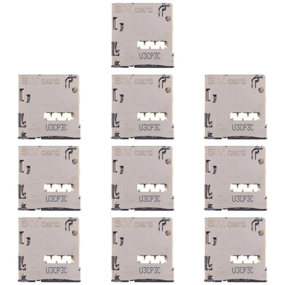 10pcs Original SIM Card Reader, For Galaxy S24 Ultra SM-S928, For Galaxy S24+ SM-S928, For Galaxy S24 SM-S921, For Galaxy S23 Ultra 5G SM-S918, For Galaxy S23+ 5G SM-S916, For Galaxy S23 5G SM-S911, For Galaxy S22 Ultra 5G SM-S908...