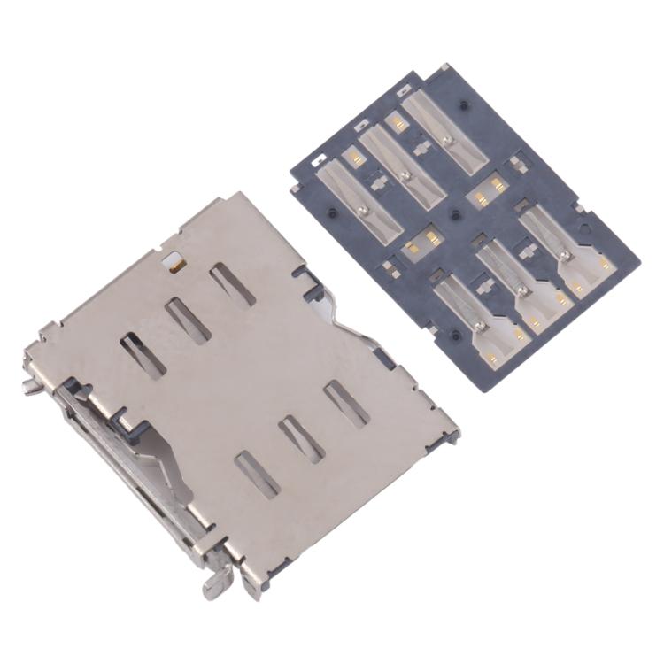 10pcs Original SIM Card Reader, For Galaxy S24 Ultra SM-S928, For Galaxy S24+ SM-S928, For Galaxy S24 SM-S921, For Galaxy S23 Ultra 5G SM-S918, For Galaxy S23+ 5G SM-S916, For Galaxy S23 5G SM-S911, For Galaxy S22 Ultra 5G SM-S908...