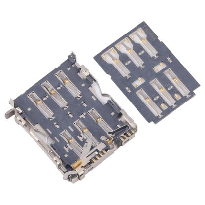 10pcs Original SIM Card Reader, For Galaxy S24 Ultra SM-S928, For Galaxy S24+ SM-S928, For Galaxy S24 SM-S921, For Galaxy S23 Ultra 5G SM-S918, For Galaxy S23+ 5G SM-S916, For Galaxy S23 5G SM-S911, For Galaxy S22 Ultra 5G SM-S908...