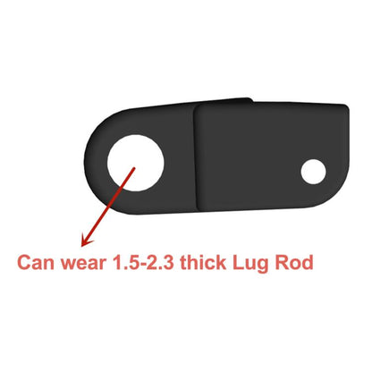 1 Pair 22mm Metal Watch Band Connector, For Amazfit T-Rex Ultra