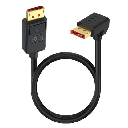 52Gbps 16K 30Hz DisplayPort Extension Adapter Cable, Length: 1.2m, DP2.1 to DP2.1 Straight, DP2.1 to DP2.1 Upper Elbow, DP2.1 to DP2.1 Down Elbow, DP2.1 to DP2.1 Left Elbow, DP2.1 to DP2.1 Right Elbow