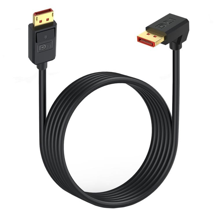 52Gbps 16K 30Hz DisplayPort Extension Adapter Cable, Length: 1.2m, DP2.1 to DP2.1 Straight, DP2.1 to DP2.1 Upper Elbow, DP2.1 to DP2.1 Down Elbow, DP2.1 to DP2.1 Left Elbow, DP2.1 to DP2.1 Right Elbow