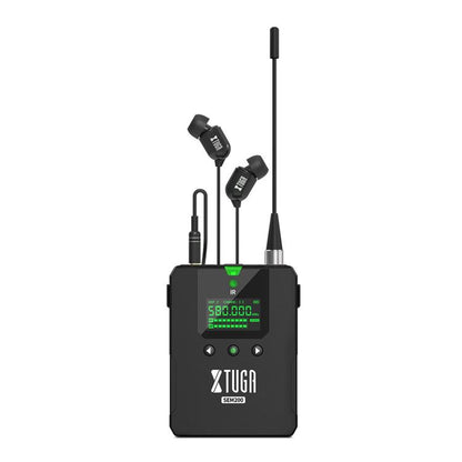 XTUGA SEM200 Wireless Stereo Stage Performance Professional In-ear Monitor System, One BodyPack, 2 BodyPacks + Transmitter, 4 BodyPacks + Transmitter