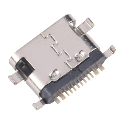 10pcs Original 12 Pin Charging Port Connector, Middle Pin Position, Four-pin Contacts, Upper Corner, Dual-row Pin, Dual-row Contact Pins, 4 Pin Not Spring-loaded, Four Pins Lower